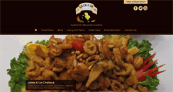 Desktop Screenshot of granjadeoro.com