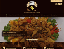 Tablet Screenshot of granjadeoro.com